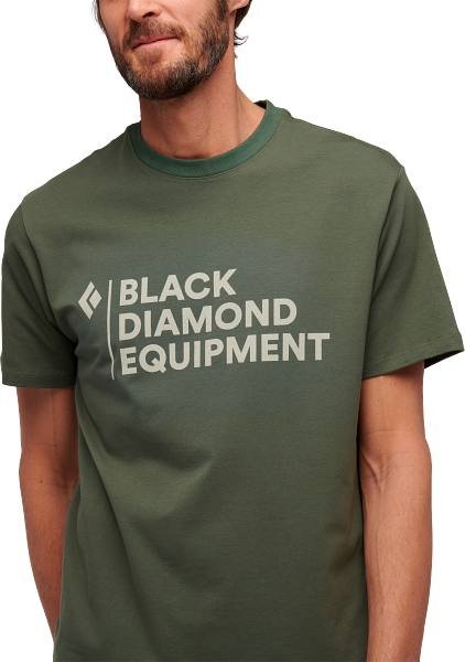 Bilde av Black Diamond Stacked Logo Tee M'stundra S